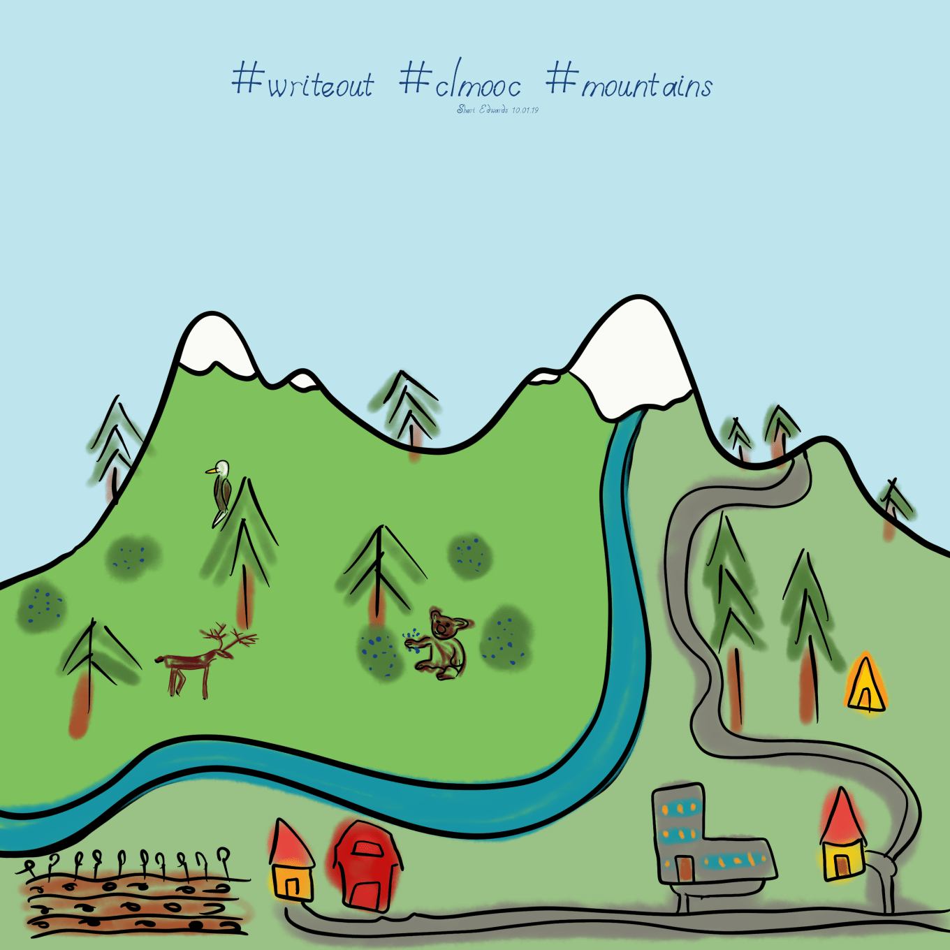 doodle.mountains.writeout.clmooc