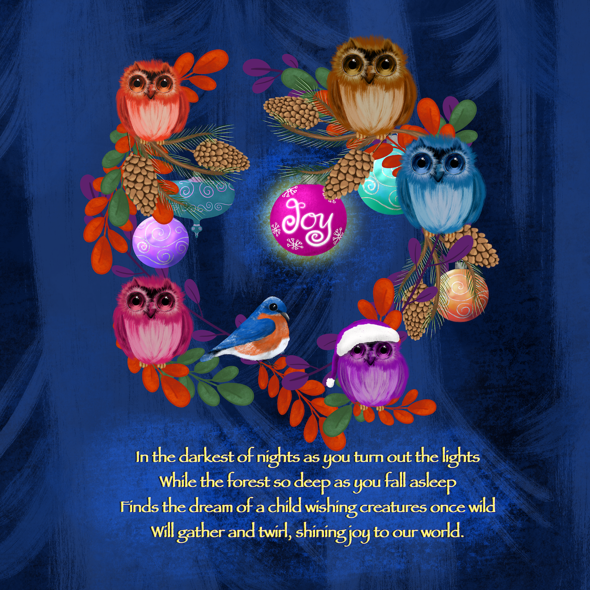 OrnamentsOwlsPoemHolidayJoy sm