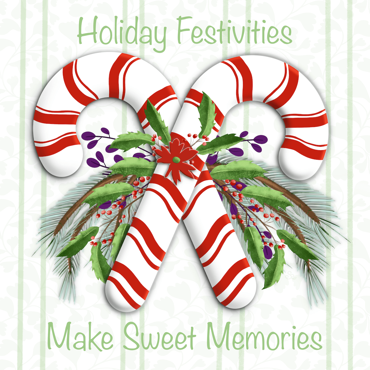 WC15 Candy Cane flat memories sm