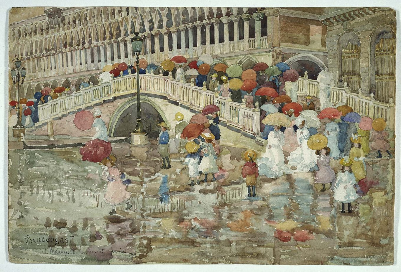 'Umbrellas_in_the_Rain'_by_Maurice_Prendergast,_1899