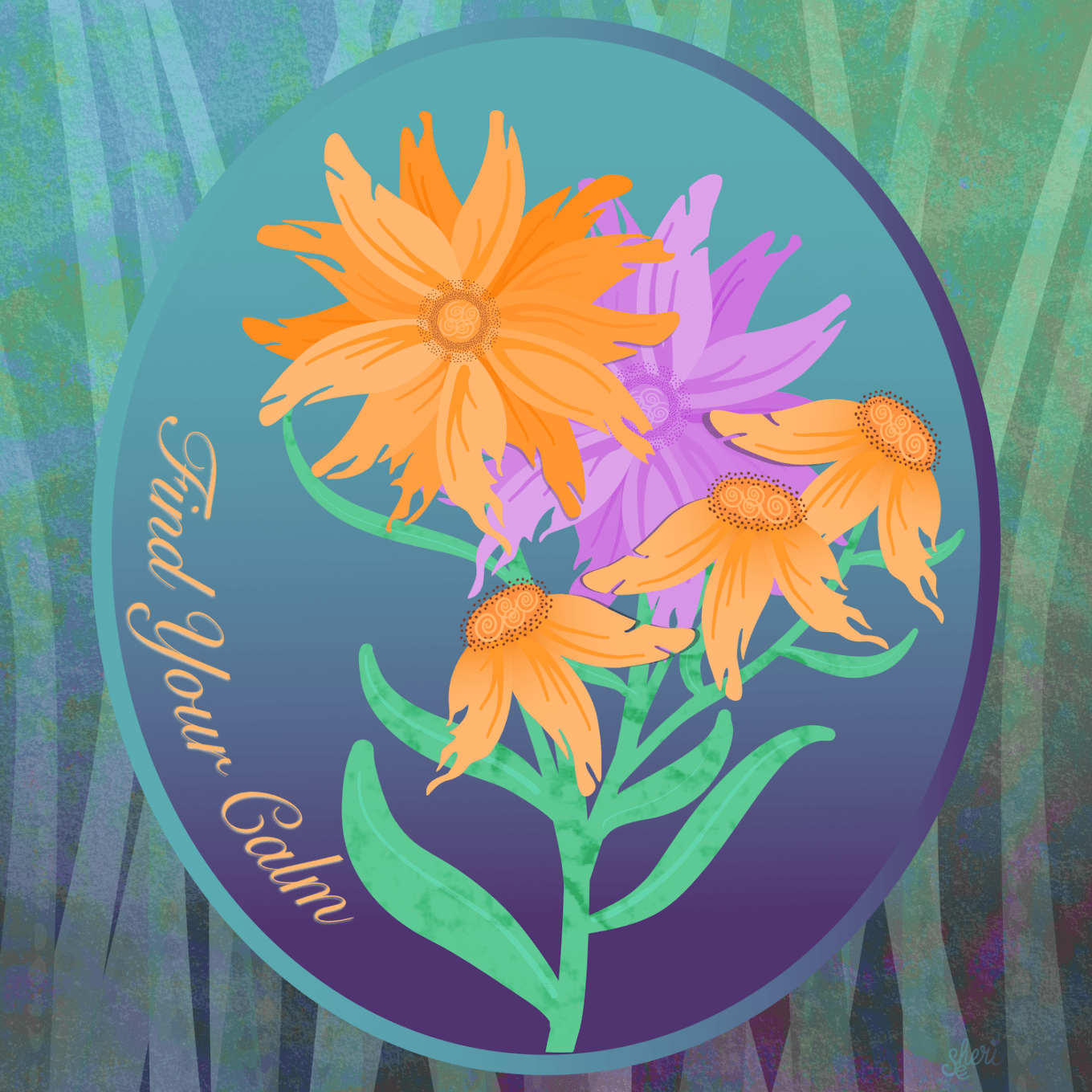 find your calm small