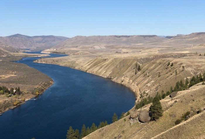 Columbia River / Lake Rufus Woods North end of Columbia Basin