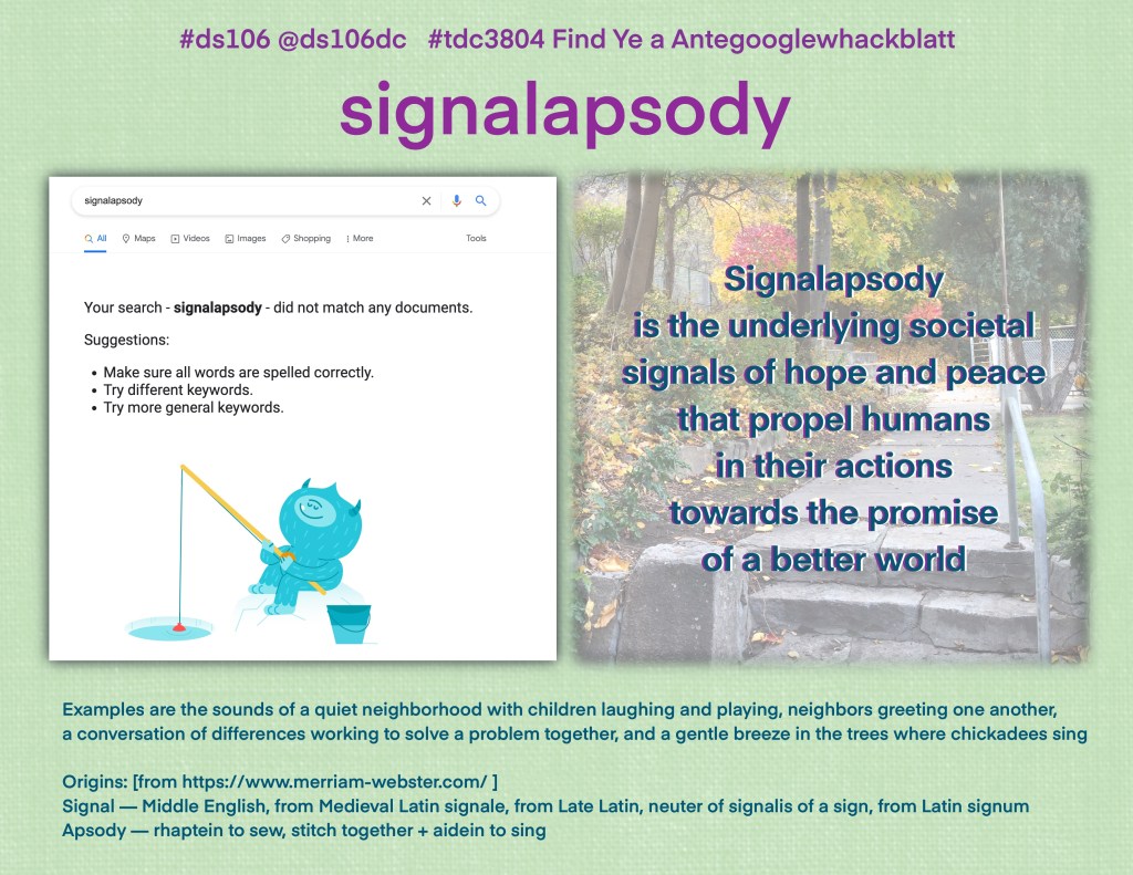 definition of signalapsody
